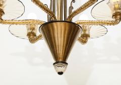  Salviati Rare Early 6 Light Chandelier by Salviati - 231095