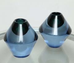  Salviati Salviati Glass Candle Holders circa 1960s - 3350410