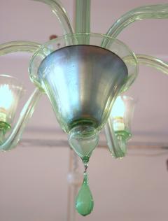  Salviati Six Arm Chandelier by Salviati Italy 1930 - 475644