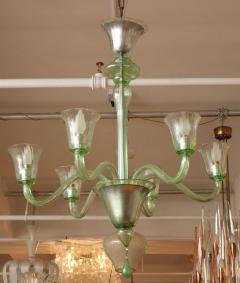  Salviati Six Arm Chandelier by Salviati Italy 1930 - 475645