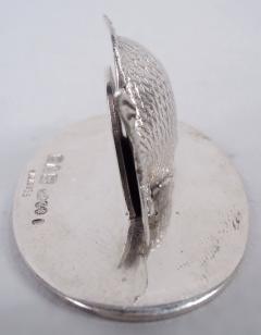  Sampson Mordan Co English Edwardian Sterling Silver Figural Fish Place Card Holders 1908 - 4424496