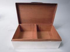  Sampson Mordan Large English Modern Sterling Silver Box 1914 - 3769734