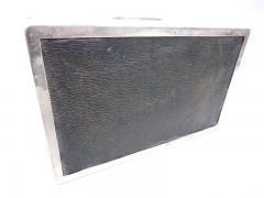  Sampson Mordan Large English Modern Sterling Silver Box 1914 - 3769736