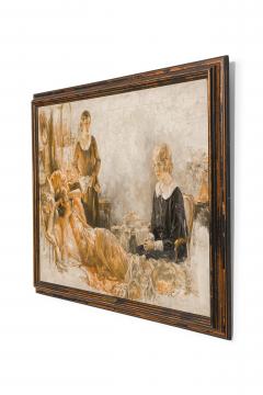  Samuel Marshall Frantz American 1920s oil painting by Samuel Marshall Franz The Heart of Juanita  - 4654062