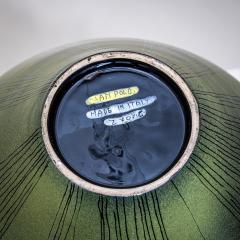  San Polo Green Ceramic Vase by San Polo Venice Italy 1960s - 4547861