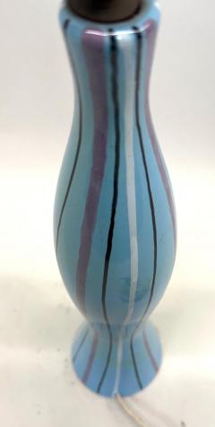  San Polo Italian Hand Paint Sculpture Table Lamp by Otello Rosa San Polo Venezia 1950 - 4523473