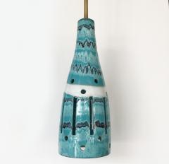  San Polo San Polo Italian Blue Ceramic Pendant Fixture - 892648