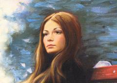  Sandu Liberman Woman on a Park Bench - 3228117