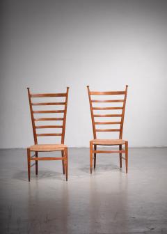  Sanguineti Pair of high back Chiavari chairs by Sanguineti - 1975417