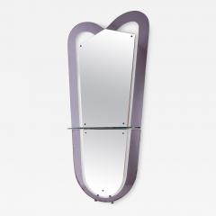  Santambrogio De Berti Santamborgio De Berti wall mirror with a shelf Italy 1965 - 3590975