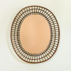 Santambrogio De Berti Santambrogio and De Berti Wall Mirror 60s - 4269620