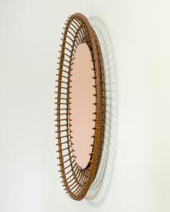 Santambrogio De Berti Santambrogio and De Berti Wall Mirror 60s - 4269621