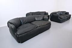  Saporiti Confidential Sofa Faux Leather By Alberto Rosselli For Saporiti - 1824921