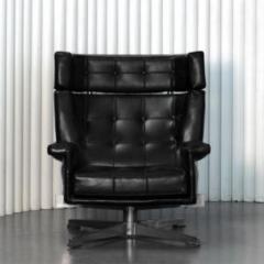  Saporiti Rare Swivel Armchair by Alberto Rosselli for Saporiti - 3884841