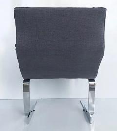  Saporiti Saporiti Italia Attributed Club Chairs New Kravet Upholstery Pair - 3502473