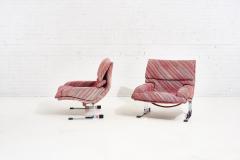  Saporiti Saporiti Onda Lounge Chairs Missoni Fabric circa 1970 s - 1949145