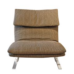  Saporiti Saporiti Pair of Onda Lounge Chairs 1970s - 331556