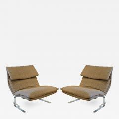  Saporiti Saporiti Pair of Onda Lounge Chairs 1970s - 331671