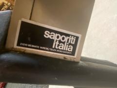  Saporiti UNUSUAL MODERN PAIR OF ITALIAN LOUNGE CHAIRS BY SAPORITI - 2107882