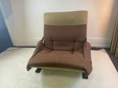  Saporiti UNUSUAL MODERN PAIR OF ITALIAN LOUNGE CHAIRS BY SAPORITI - 2107889