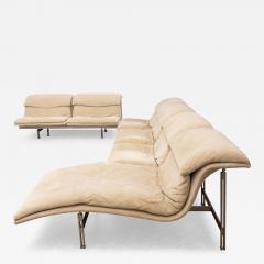  Saporiti Wave Sofa Set by Giovanni Offredi for Saporiti Italia 1970s - 3980635