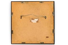  Sarreid Ltd Sarreid Ltd Mid Century American Studded Square Brass Frame Mirror - 4274697