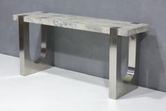  Scala Luxury Scala Luxury Console with Goatskin Top - 3091917