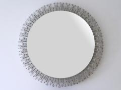  Sch ninger Decorative Mid Century Modern Backlit Wall Mirror by Scho ninger Germany 1960s - 2690106