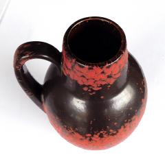  Scheurich Keramik 1960s Scheurich art pottery lava glazed ewer - 2412396