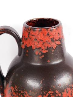  Scheurich Keramik 1960s Scheurich art pottery lava glazed ewer - 2412398