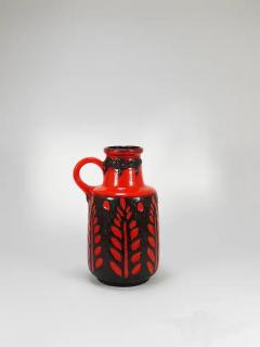  Scheurich Keramik Tall Fat Lava Art Pottery Floor Vase by Scheurich Western Germany 1970s - 4067968