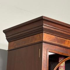  Schmieg Kotzian Schmieg Kotzian Georgian Breakfront or Bookcase Mahogany Satinwood 1920s - 3706944