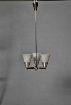  Schneider French Art Deco Modernist Chandelier by Schneider - 395625