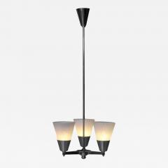  Schneider French Art Deco Modernist Chandelier by Schneider - 397470