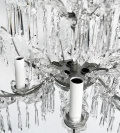  Schoenbeck Fine Quality Six Arm Crystal Chandelier Schoenbeck Lighting Attributed - 4125684