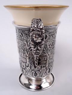  Schofield Co Schofield Baltimore Architectural Demitasse Holders with Lenox Cups - 4338842