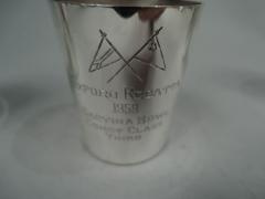  Schofield Co Set of 3 Maryland Midcentury Yacht Club Shot Glasses - 3764840