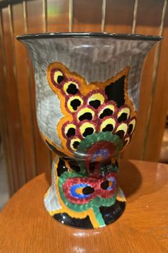  Schramberger Majolikafabrik Eva Zeisel Gobelin Vase by Schramberg 1930 - 4461513