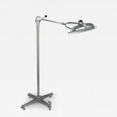  Scialytique Scialytique French Industrial Surgical Floor Lamp with Pivoting Adjustable Arm - 3527585