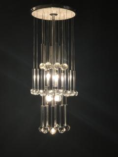  Sciolari Lighting Italian Midcentury Chandelier by Gaetano Sciolari 1970s - 666983