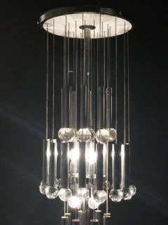  Sciolari Lighting Italian Midcentury Chandelier by Gaetano Sciolari 1970s - 666984
