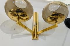  Sciolari Lighting Pair of 1960 Sciolari Italian Mid Century Wall Lamps - 3335582