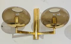  Sciolari Lighting Pair of 1960 Sciolari Italian Mid Century Wall Lamps - 3335589