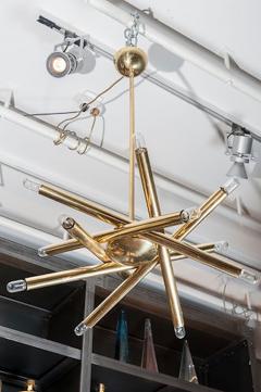  Sciolari Lighting Twelve Lights Brass Sciolari Chandelier - 4719176