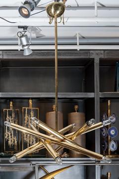  Sciolari Lighting Twelve Lights Brass Sciolari Chandelier - 4719181