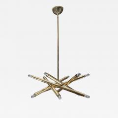  Sciolari Lighting Twelve Lights Brass Sciolari Chandelier - 4753810