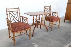  Scully Scully Pair Of Scully Scully FAUX BAMBOO ARM CHAIRS - 3697641