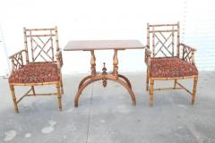  Scully Scully Pair Of Scully Scully FAUX BAMBOO ARM CHAIRS - 3697642