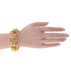  Seaman Schepps Seaman Schepps 22K Yellow Gold Mousetrap 8 Inches Bracelet - 4577406