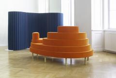  Sebastian Menschhorn Kohlmaier Manufaktur BATIKI chaiselongue insular sofa or sofa islet - 934086